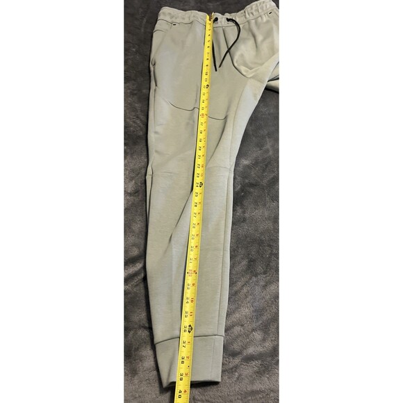 Medium Nike Tech Fleece Pants Joggers Sweatpants Mica Green CU4495-330 Men - Picture 8 of 9